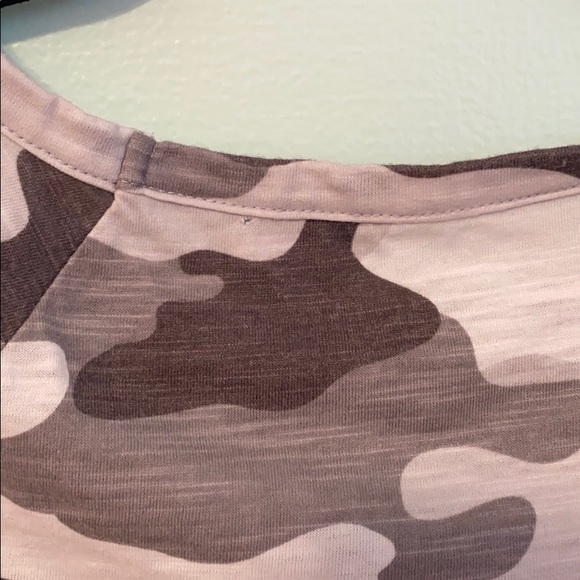 Camo crop top - Picture 6 of 6